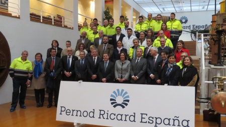 Visita a la fábrica Pernod Ricard