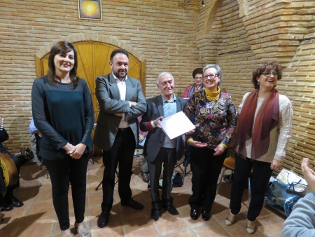 Entrega de premio "Rondador 2016" en el Centro Cultural "Ciega de Manzanares"