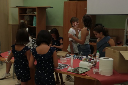 Taller de body art de la Casa de la Juventud