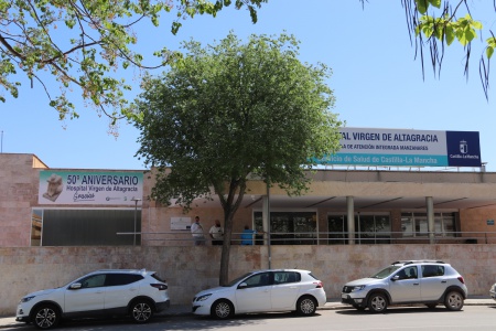 Exterior del hospital de Manzanares