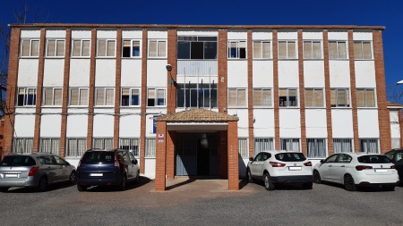 Edificio principal del actual CEPA San Blas