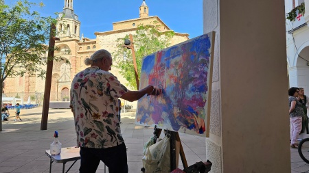 Imagen de archivo. VII Certamen de Pintura Rápida Manzanares y su entorno