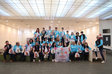 Participantes en el campeonato del CD Arqueros de Manzanares