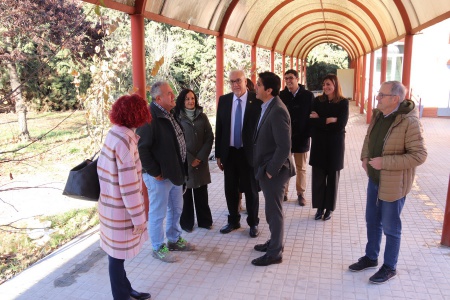 Visita obras residencia Los Jardines