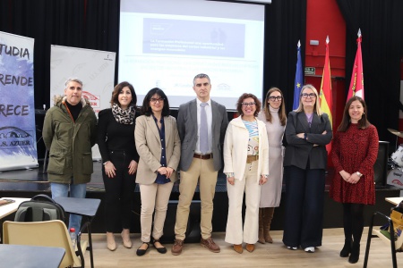 Jornada FP IES Azuer y CaixaBank Dualiza