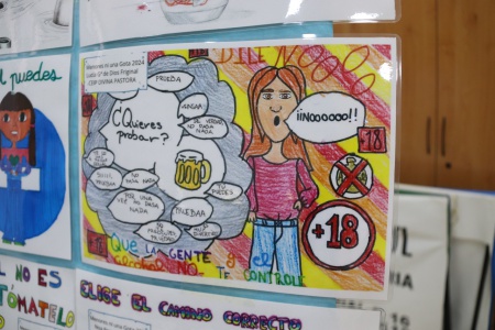 Concurso de dibujo Menores ni una gota 2024