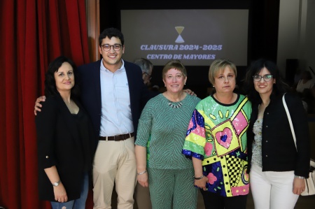 Acto de clausura del curso 2024-25 del Centro de Mayores