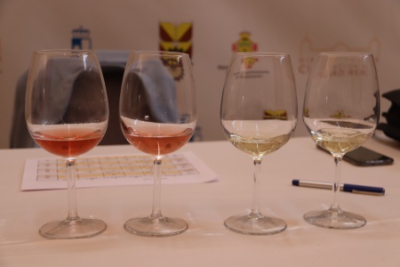 Momento de una de las catas del concurso de vinos de la edición de 2024
