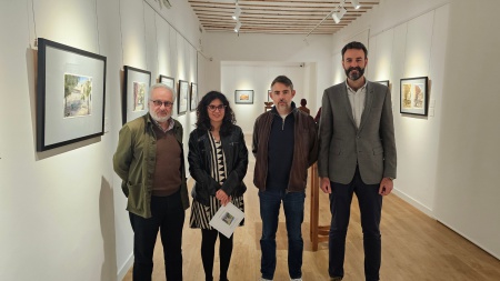 Exposición Paisajes de papel, pigmento y agua - Gonzalo Serrano Exposición Paisajes de papel, pigmento y agua - Gonzalo Serrano