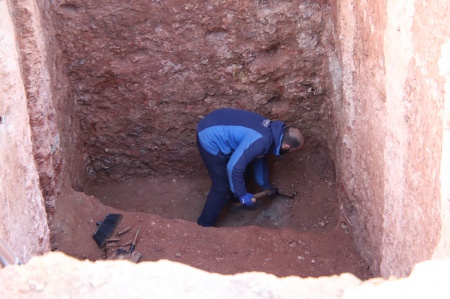 Últimas exhumaciones en el cementerio de Manzanares