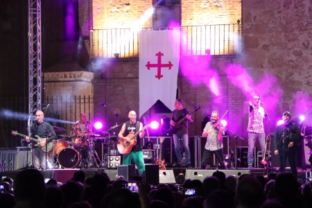 Concierto de Celtas Cortos en las Jornadas Medievales 2022 de Manzanares