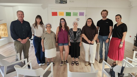 Participantes en el coloquio intergeneracional sobre edadismo en los Servicios Sociales Municipales
