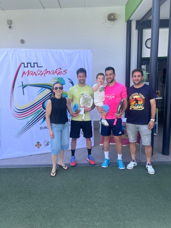 Carlos Puche y Luis del Moral, campeones del torneo de pádel 'Manzanares Villa Europea del Deporte 2026'