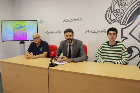 Jesús Romero junto a Blas Jiménez y Manuel Sánchez Migallón Jesús Romero junto a Blas Jiménez y Manuel Sánchez Migallón