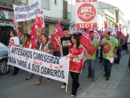 Manifestación Artesanos