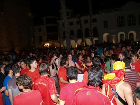 Celebración en la Plaza