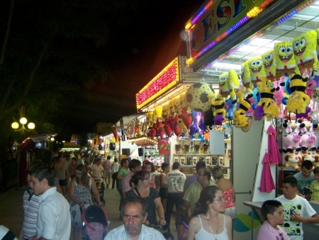 Ambiente de Feria en Manzanares