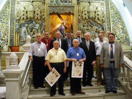 Hermanos de la Hermandad Nuestro Padre Jesús del Perdón