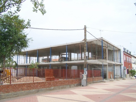 Obras del colegio La Candelaria