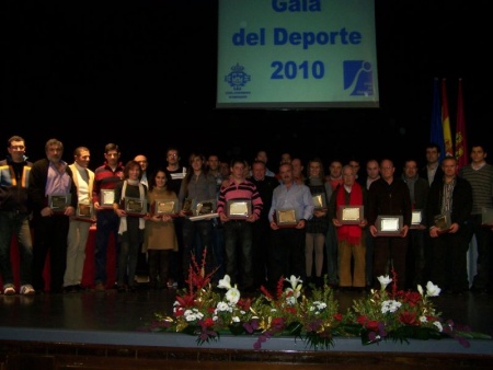 Galardonados en la Gala del Deporte 2010