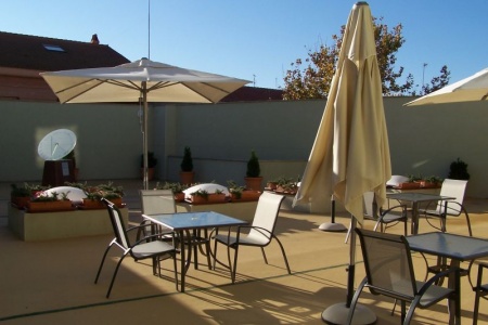 Terraza de la Biblioteca Municipal "Lope de Vega"