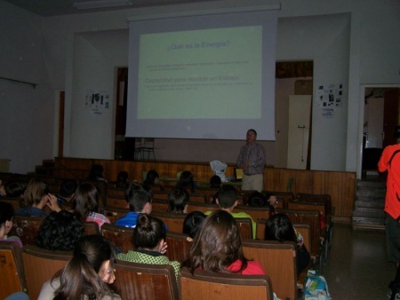 Charla ARQUICMA en el IES Sotomayor