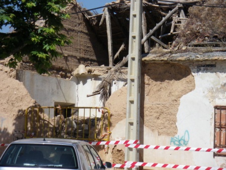 Inmueble semiderruido en calle Toledo