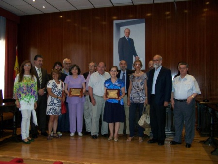 Homenaje a Ricardo Novo y José Muñoz de Luna