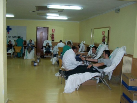 campaña de donaciones de sangre