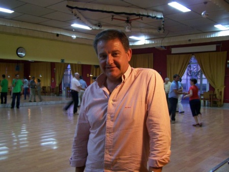 Blas Sánchez, presidente de la Asociación de Bailes de Salón