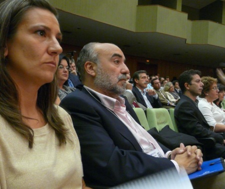 Serna y López de la Manzanara en la asamblea de la FEMP-CLM