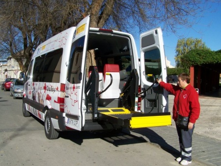 Cruz Roja, ambulancia