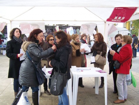 Carpas contra la violencia de género