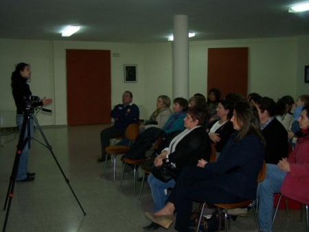 Un momento de la charla