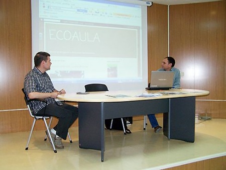 Imagen de archivo de la presentación de la revista Ecoaula