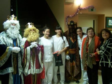 Los Reyes Magos de Oriente en la Residencia La Milagrosa