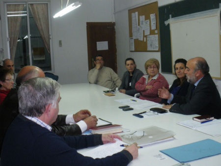 Reunión con la asociacion Divina Pastora