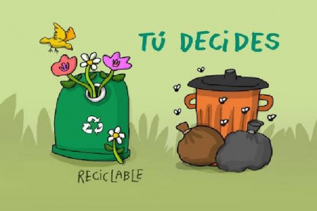 Cartel reciclaje