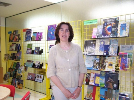 Directora de la biblioteca mpal.