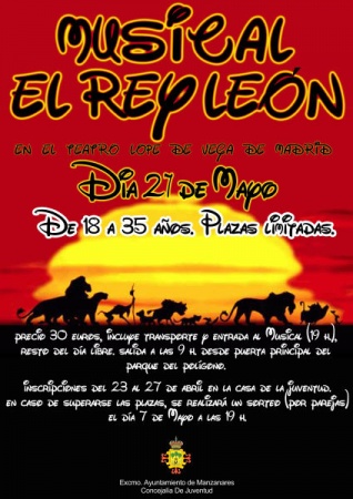 Cartel del musical