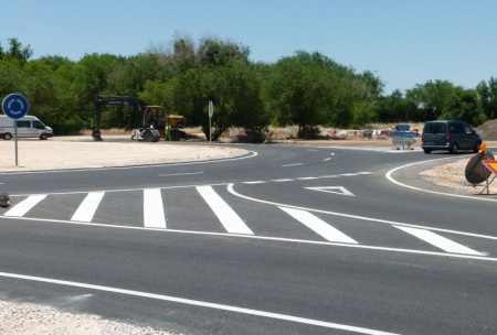 Rotonda Acceso A4 en Manzanares