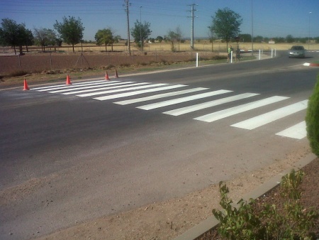 Paso de cebra a Membrilla