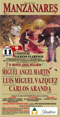 Cartel IFestival Taurino de Flamenco