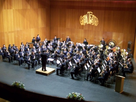 Banda de música Julián Sánchez-Maroto en el Gran Teatro