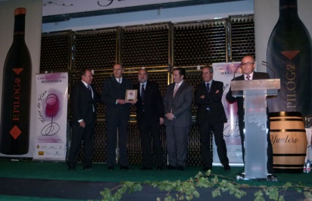 Premio Alma del Vino 2012 con autoridades