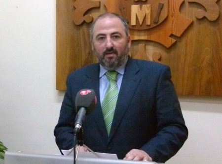 Alfonso Mazarro, en Rueda de prensa