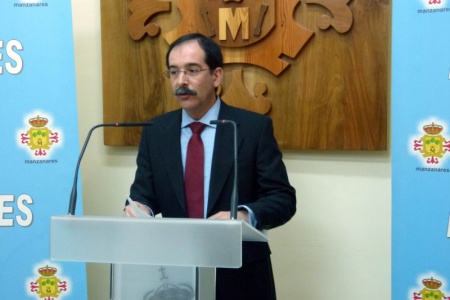 Manuel Martín Gaitero en rueda de prensa