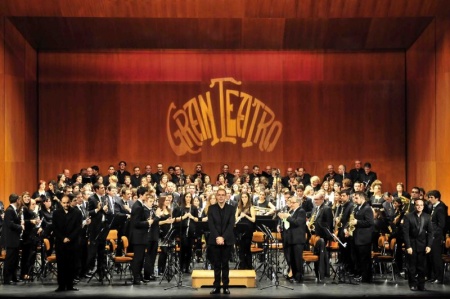 Archivo Banda Julián Sánchez maroto en el Gran Teatro