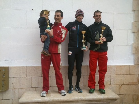 Podium del Triatlón en Valenzuela