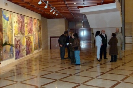 Exposición de Blas Sánchez en el Gran Teatro